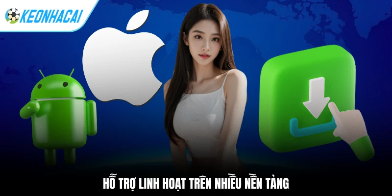 Hỗ trợ linh hoạt trên nhiều nền tảng